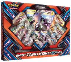 Pokemon Shiny Tapu Koko GX Collection Box